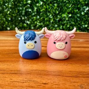 Squish-a-longs by Squishmallows Highland Cow Bundle